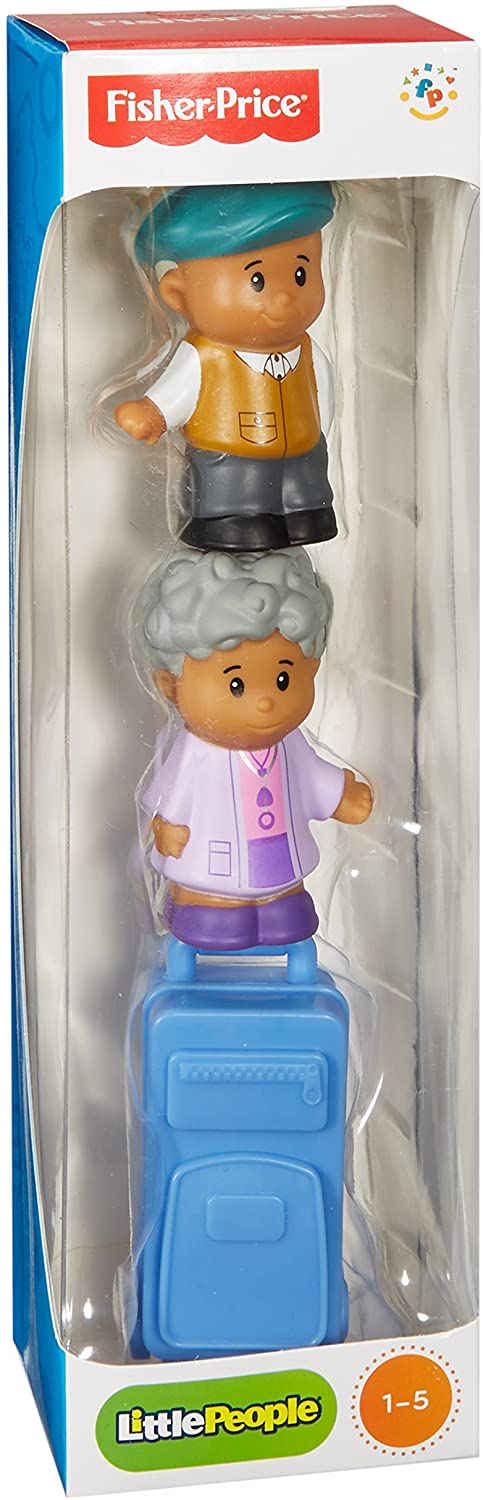 Fisher-Price - Tube Figures Little People, Travel (Mattel P8718) - Image 4