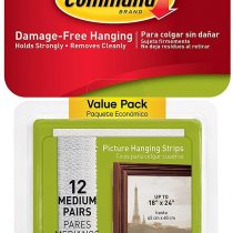 Command Picture Hanging Strips Value Pack, Medium 48-Pairs (17204-12ES)