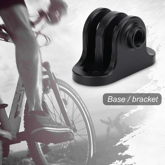 Bike Camera Mount, Metal Bicycle Computer Bracket Camera Mount Adapter for GoPro - Image 3