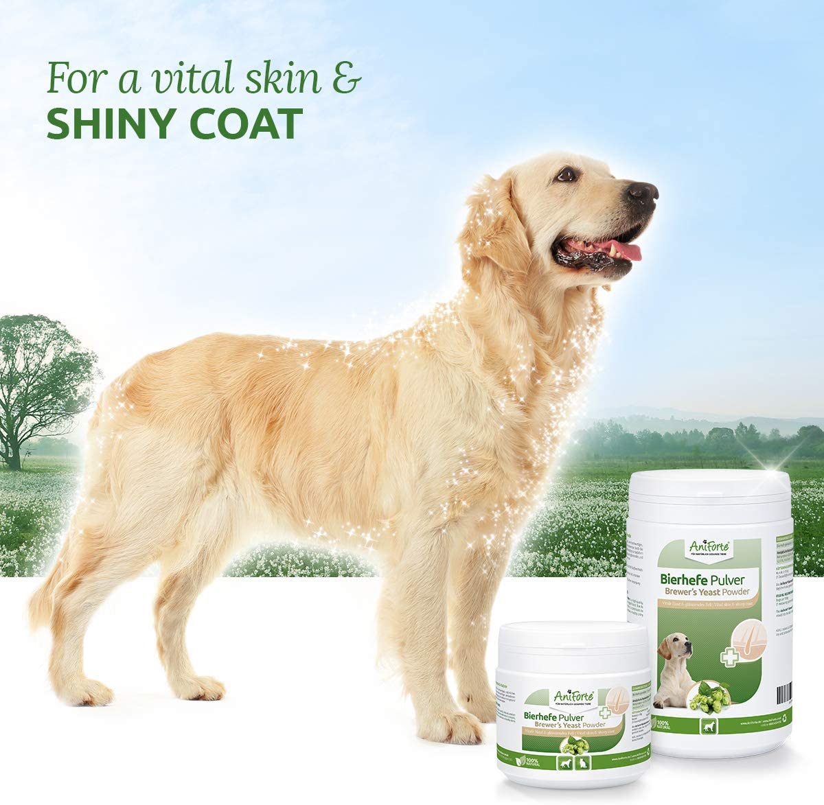 AniForte Brewer’s Yeast 500g Suitable for Dogs & Pets With Vitamin