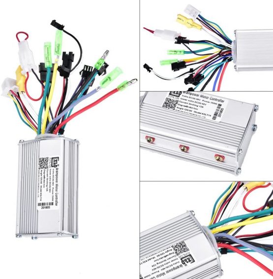 36V/48V 350W Electric Bike Brushless Controller Electric Scooter Motor Controller with LCD Panel - Image 4