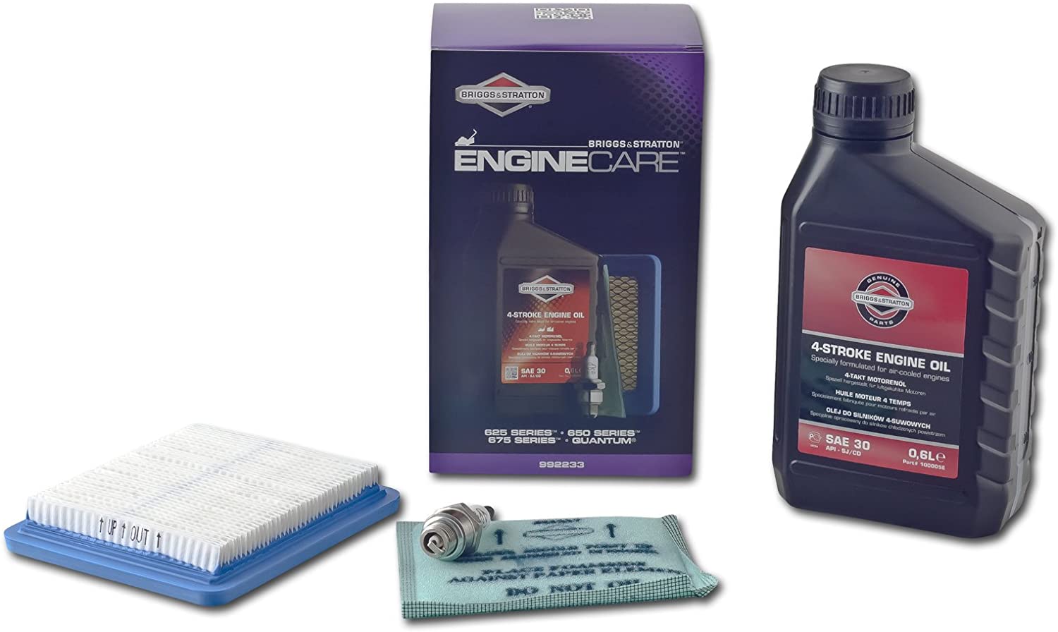 Briggs & Stratton 992233 625/650/675-Series Quantum Engine Care Kit, Multi-colour
