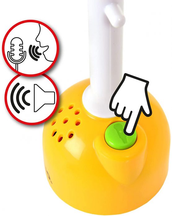 BRIO Stacking Record & Play Parrot Toddler Toys for Ages 12 Months Up (Kids 1 Year Old) - Image 3