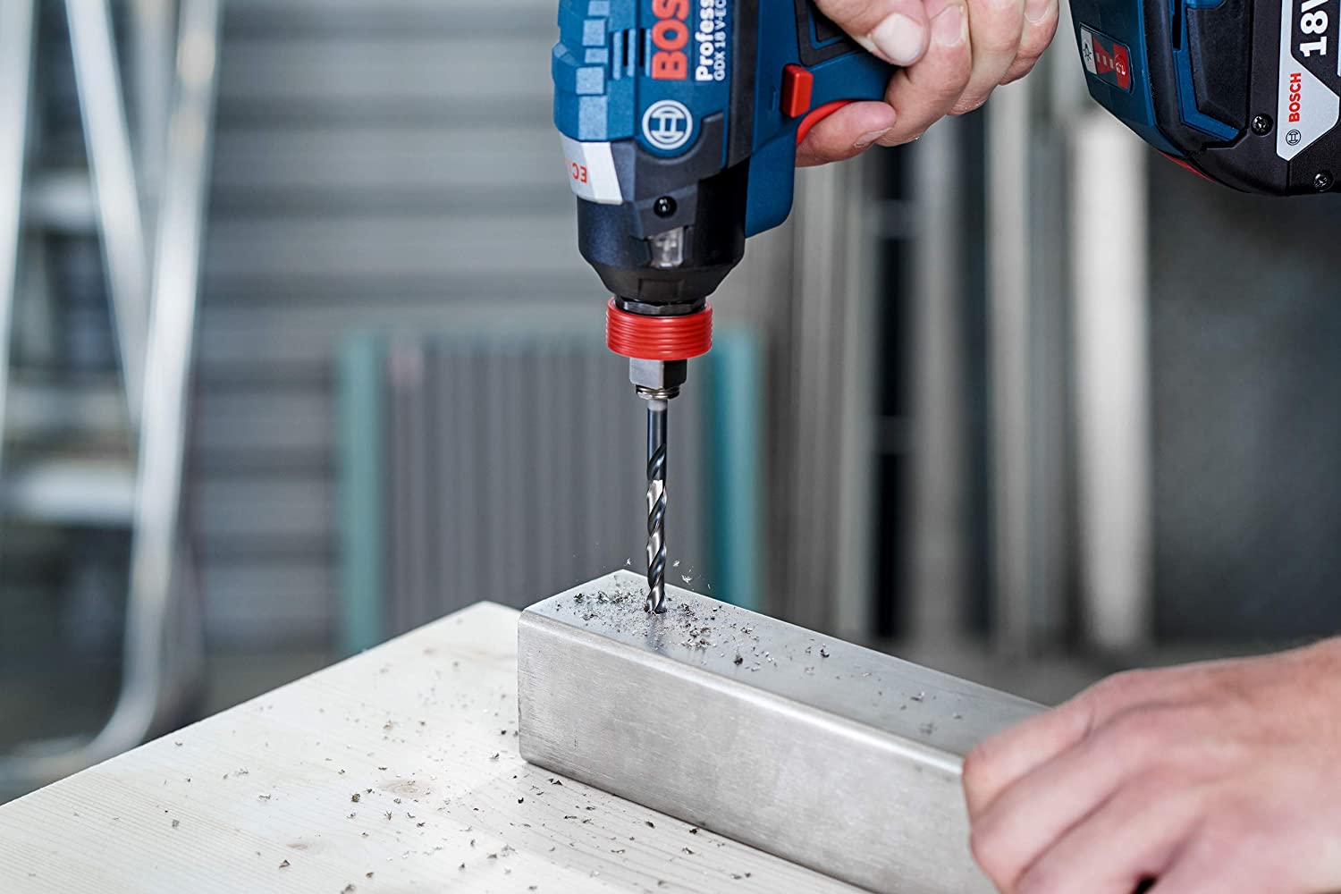 Bosch Accessories Impact Control HSS Twist Drill Bit (for metal 5 x 52 x 91 mm, accessories for impact drills) - Image 4