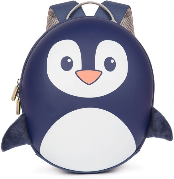 boppi Kids Backpack Nursery Travel Holiday Toddler Children Bag 4 Litre Preschool Rucksack - Blue Penguin
