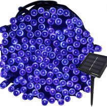 Tuokay, Solar Garden Lights, Outdoor Fairy Lights, Waterproof 72ft 22m 200 LED 8 Twinkling Modes, Decorative Lighting String Lights for Home, Gazebo, Patio, Lawn, Wedding Ornament (Blue)