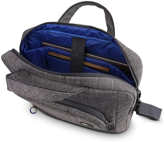 Lenovo GX40M52035 15.6" On-Trend Topload Backpack by NAVA, Grey - Image 4