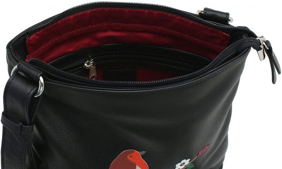 Mala Leather Robin Collection Leather Shoulder/Cross Body Bag 7173_97 - Image 3