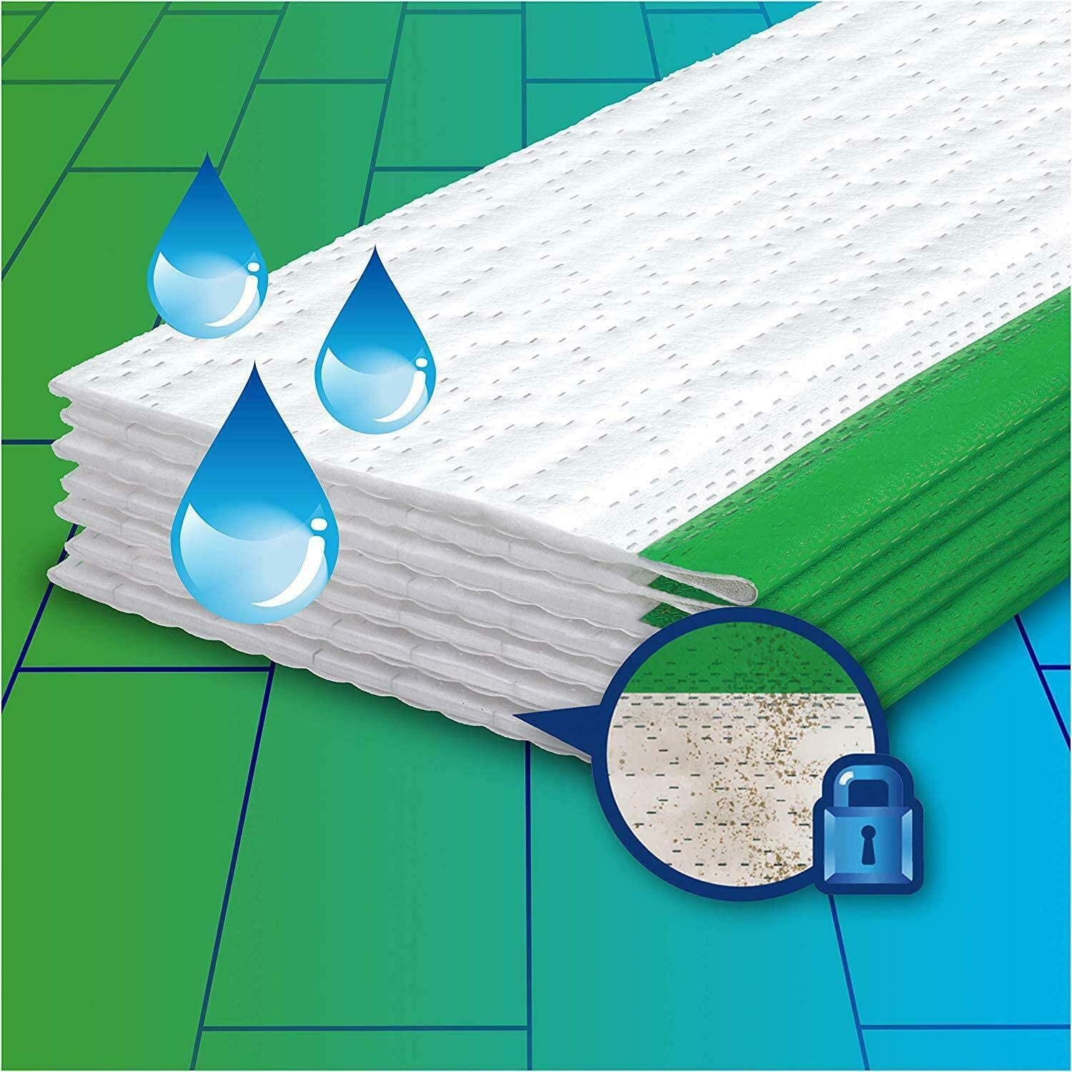 Flash Speed Mop Starter Kit + 6 Pads, Green - Image 4
