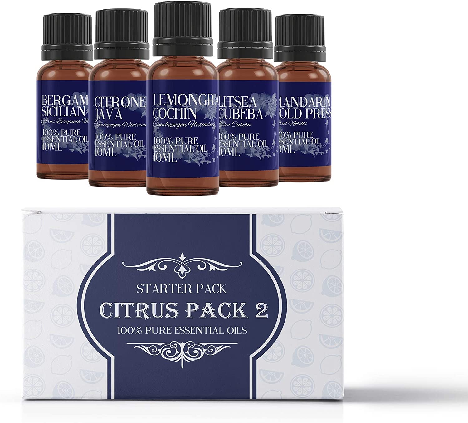 Mystic Moments, Amber, 10 ml (Pack of 5)