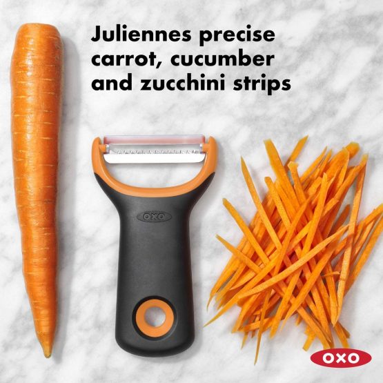 OXO 11259100 Good Grips Julienne Prep Peeler , Black - Image 3