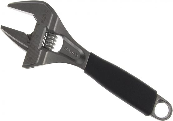 Bahco 9029 C BH9029 C Ajustable MOL. Central Gran AP, Silver/Black, 6-Inch, 32 mm