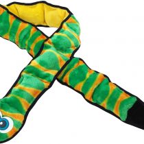 Outward Hound Invincibles Green Snake Plush Dog Toy, XXL