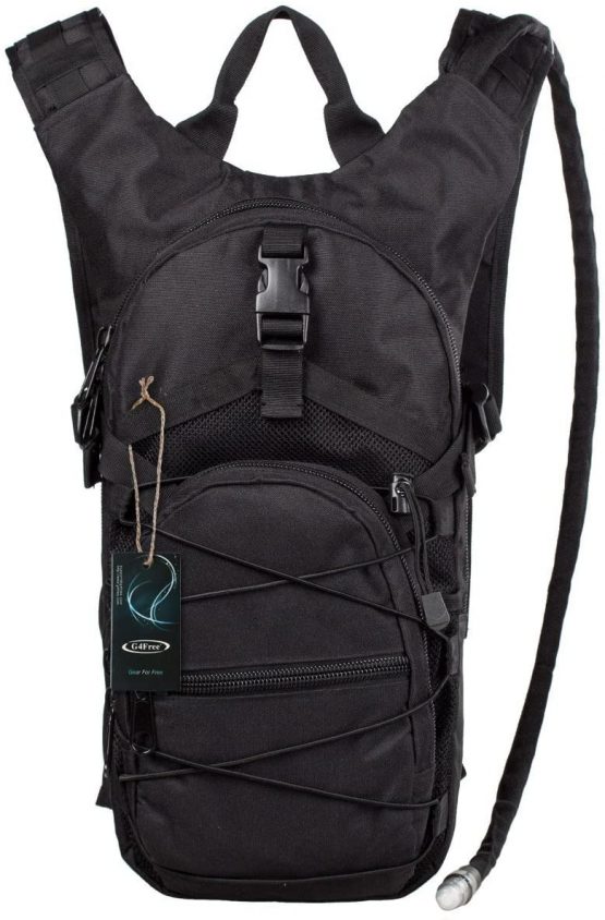 G4Free Hydration Pack Tactical Backpack Rucksack with 3L Water Bladder for Hiking Cycling Biking Running Walking and Climbing - Image 2
