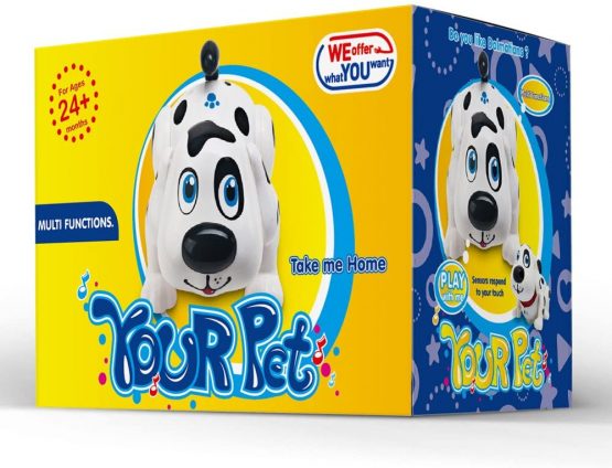 WEofferwhatYOUwant Spanish Speaking Electronic Pet Dog Interactive Puppy - Robot Harry Responds to Touch, Walking, Chasing and Fun Activities. - Image 4