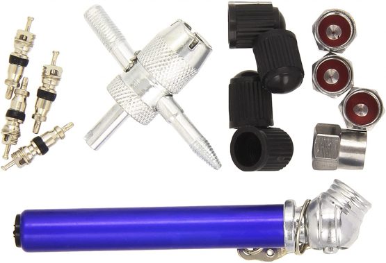 Silverline 380568 Tyre Valve Repair Kit, 14-Piece 10 - 50 psi