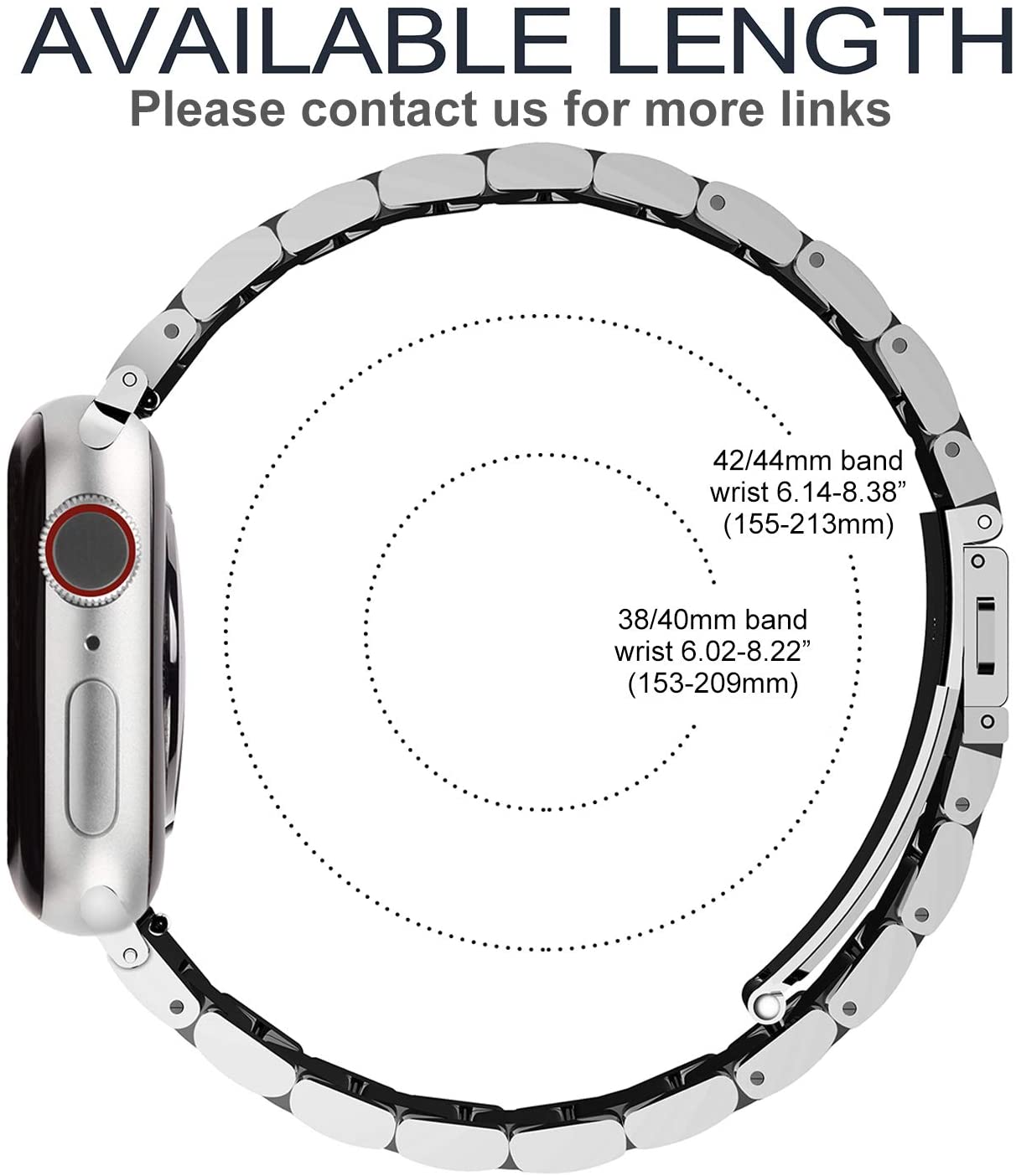 Fullmosa Compatible with Apple Watch Straps 40mm 41mm 38mm 42mm(Series 11/10) - Image 4