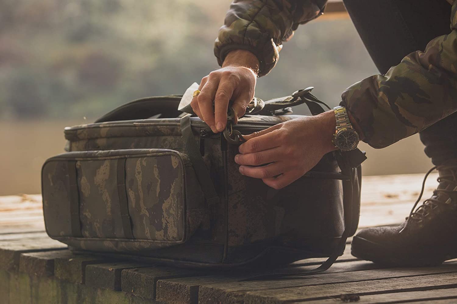 SOLAR TACKLE UNDERCOVER CAMO RUCKBAG, Camouflage - Image 2
