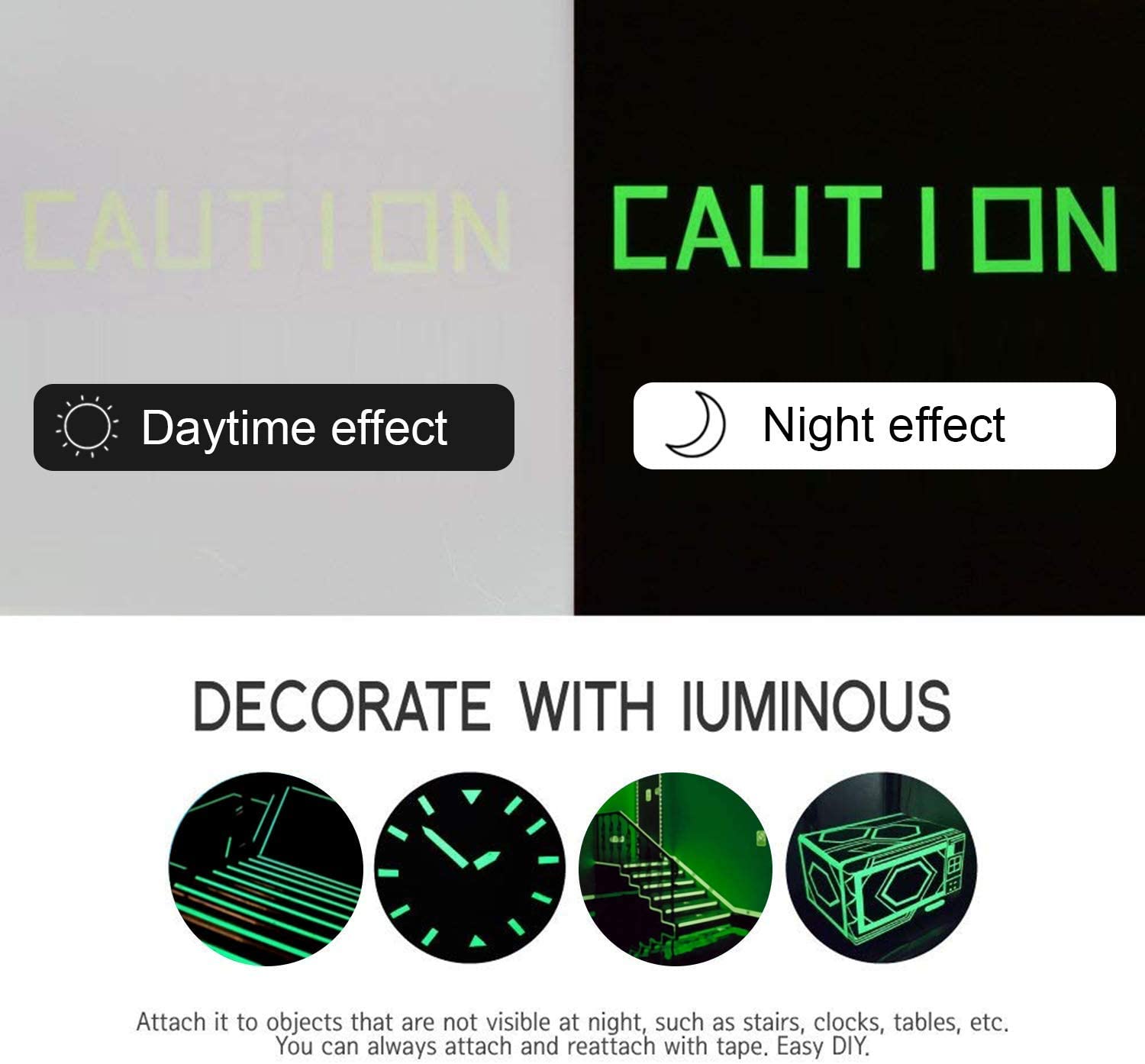 5m Luminous Tape, Fluorescent Tapes - Image 3