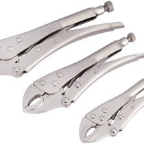 Draper Redline 67825 Self Grip Curved Jaw Pliers Set (3-Piece)