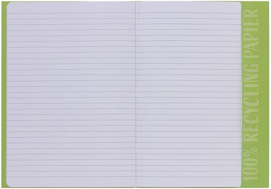 HERMA Paper Exercise Book Cover A4, with Inscription Field, Made of 100% Recycled Paper, Slip on Cover Jackets for School, Light Green - Image 3