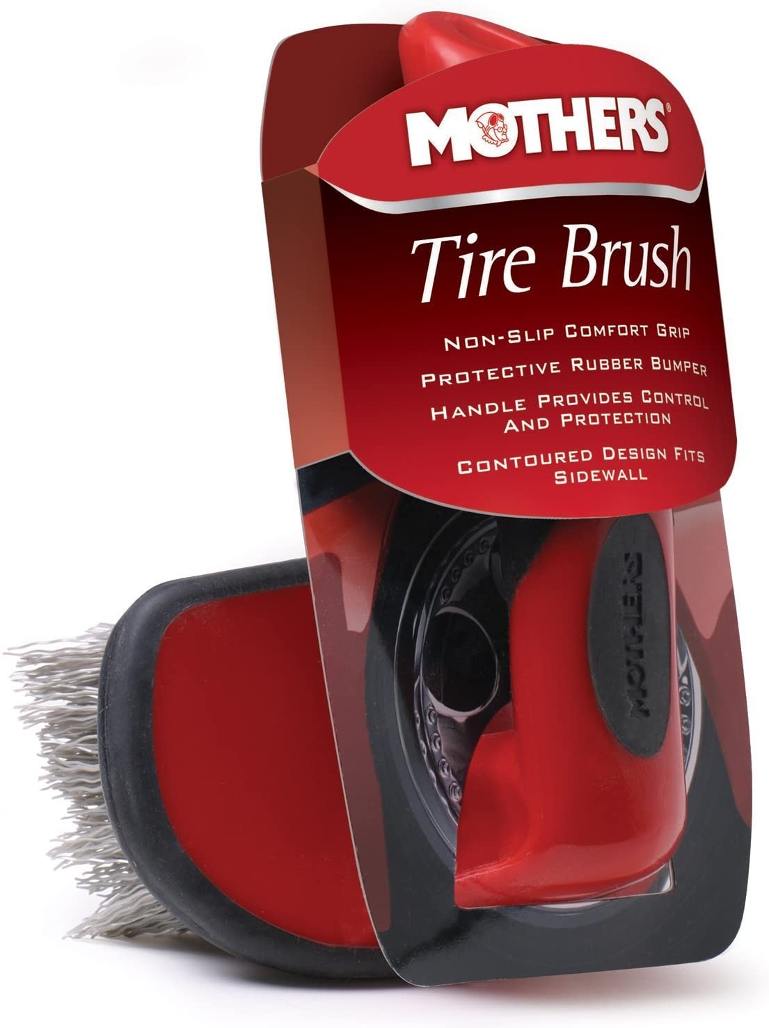 MOTHERS 156000 Contoured Tyre Brush, Universal