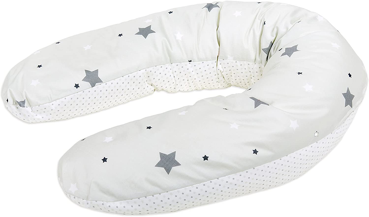 Stars Design 5 Nursing Cushions, Grey, Muli Color, 190 cm