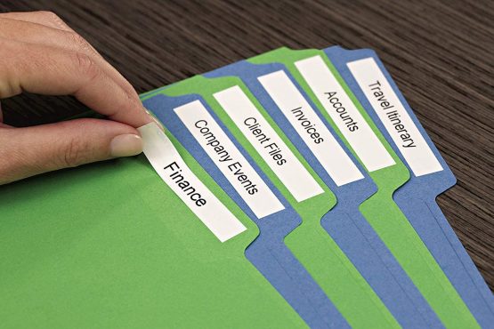 5 x Dymo D1 Standard Labelling Tape 45803 (S0720830) 19mm x 7m - Black on White - Image 3