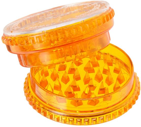 Stortz & Bickle 0930 Volcano Plastic Herb Grinder, Orange - Image 3