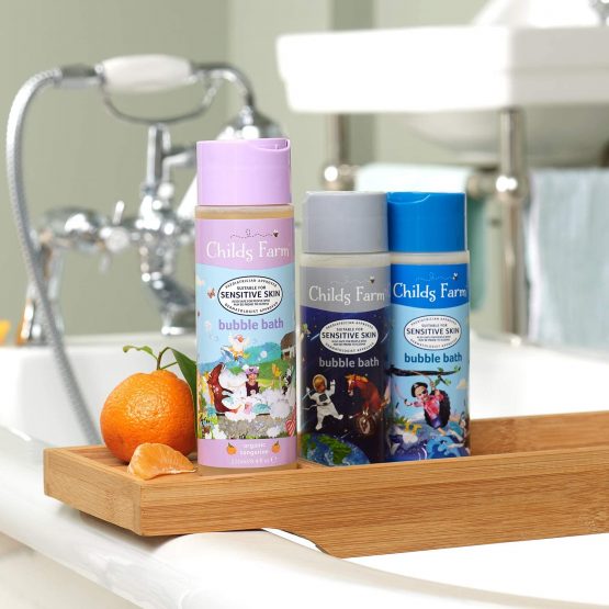 Childs Farm Children's Bubble Bath Gently Cleanses For Sensitive Skin, Organic Tangerine, 250ml - Image 2