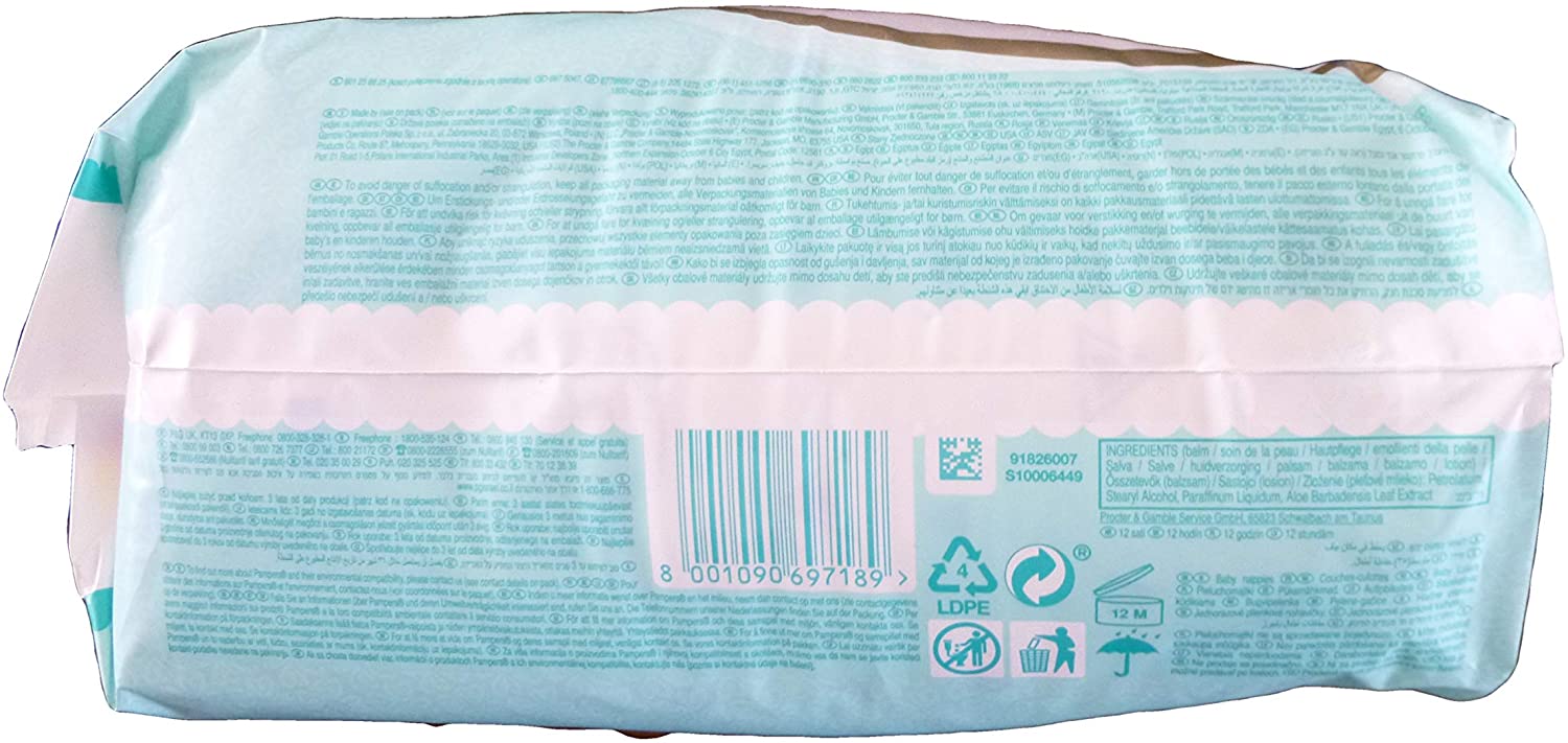 Pampers Premium Protection Pants Size 3, 35 Nappy Pants, Soft, White, Size 3 (35 Count) - Image 4