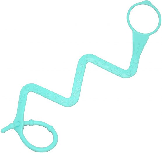 Cup Catcher by Brilli Baby - Catches The Cup, Keeps it Close and Clean (Blue/Aqua) - Image 2