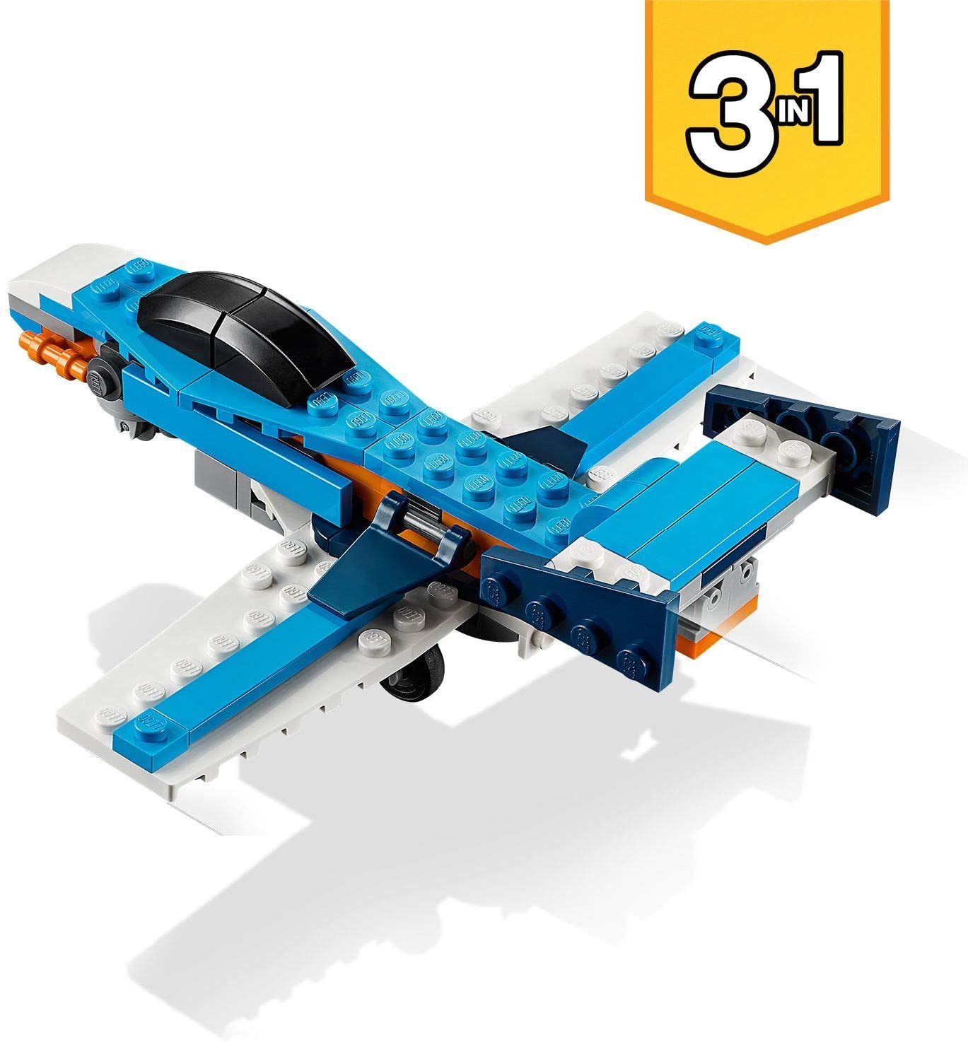 LEGO 31099 Creator Propeller Plane, Multicolor - Image 4