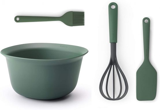 Brabantia 123207 Tasty+ Baking Set, Fir Green