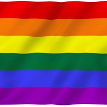 Anley Fly Breeze 3x5 Foot Rainbow Flag 6 Stripes - Vivid Color and UV Fade Resistant - Canvas Header and Double Stitched - Gay Pride Banner Flags Polyester with Brass Grommets 3 X 5 Ft