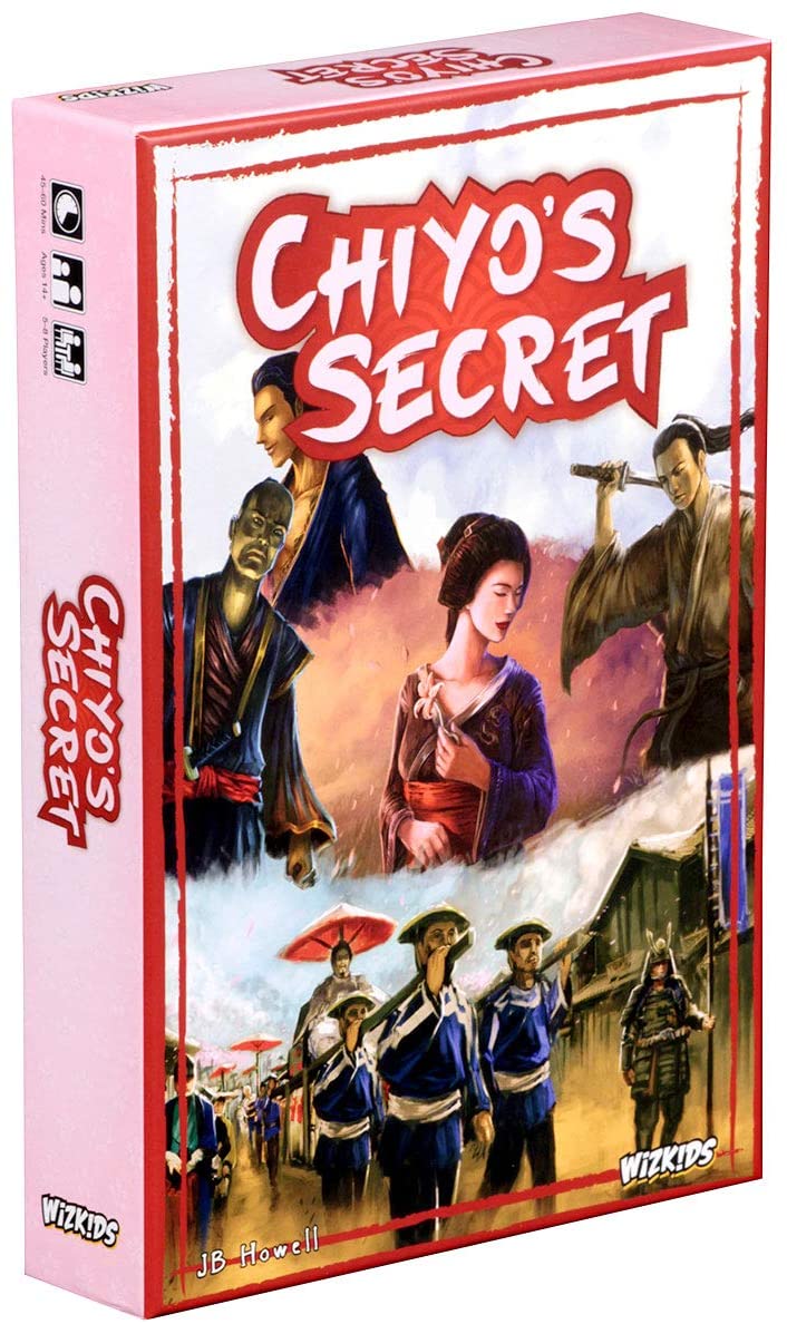 WizKids Board Game Chiyo's Secret *English Version* Role Playing games, White