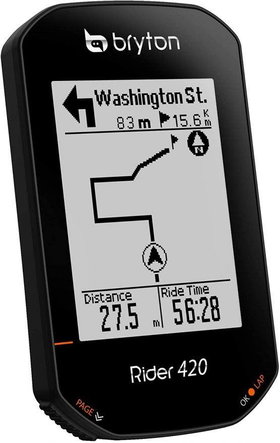 Bryton Unisex's Rider 420E GPS Cycle Computer, Black, 83.9x49.9x16.9 - Image 3