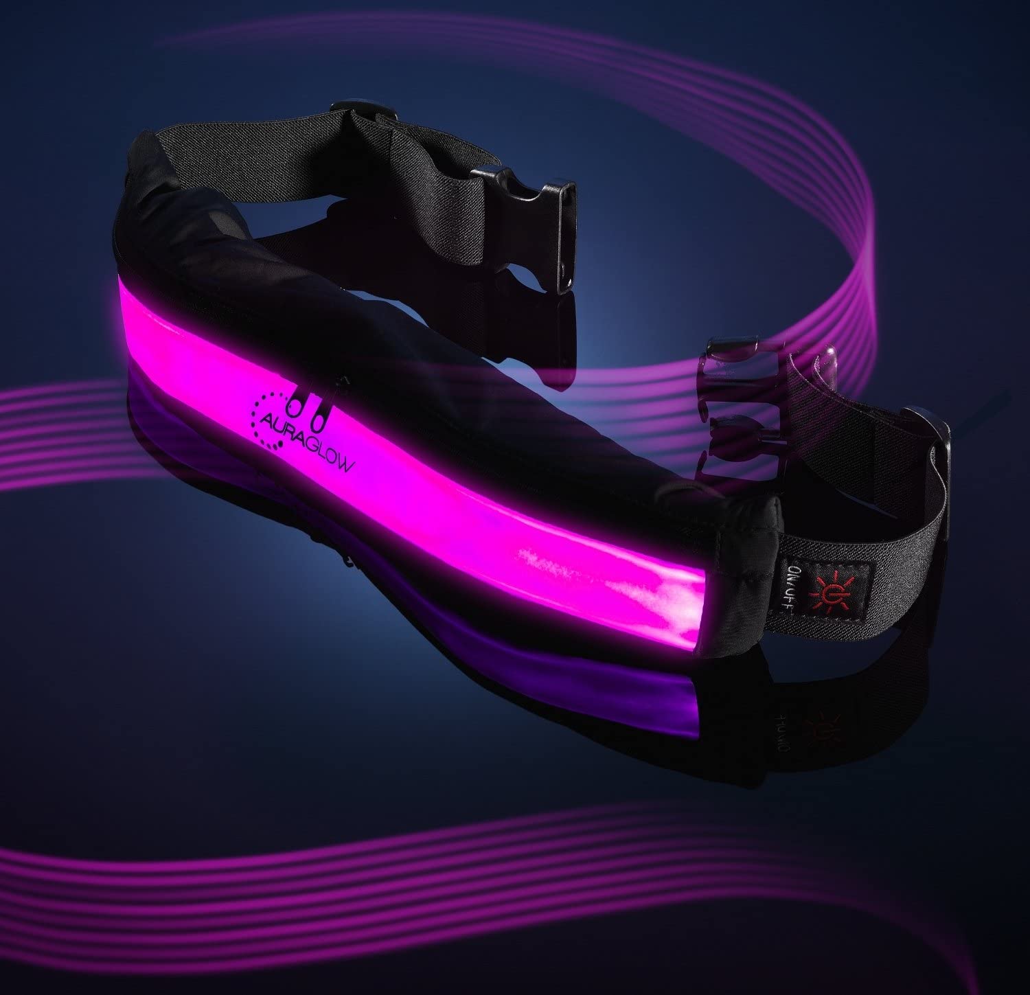 Auraglow Super Bright High Visibility LightUp LED Reflective