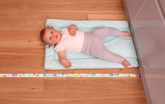 Measure Me! Roll-up Door Frame Baby Height Chart for Children - Spotty Dotty - Image 4