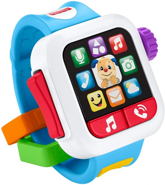 Fisher-Price Laugh & Learn Time to Learn Smartwatch Toy - UK English