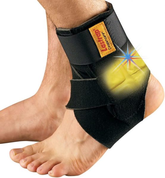 Lastrap Ankle Support with Thermovibe Pad. Ideal for weak and sprained Ankles and Achilles Tendon Problems. Supremely Comfortable.