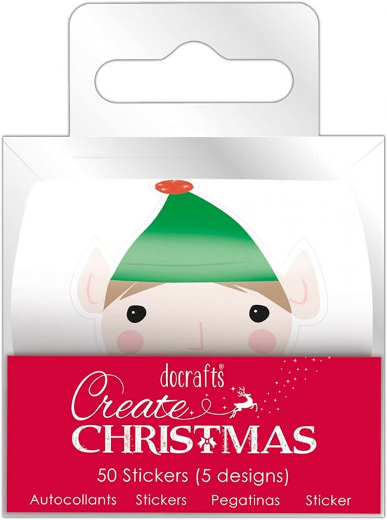 Create Christmas Christmas Icon Stickers, Multi-Colour, One Size