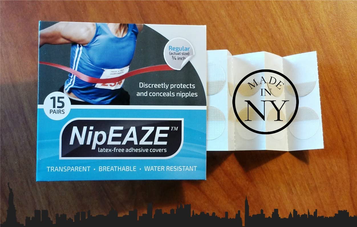 NipEaze, The Original Sports Nipple Covers, Patented & Proven, Chafing Prevention for Men and Women 1pack, Size Regular - Image 3