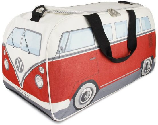 Brisa VW Collection - Volkswagen Hippie Bus T1 Camper Van Sport, Gym, Travel Bag, Duffel with Shoe & Wet Compartment