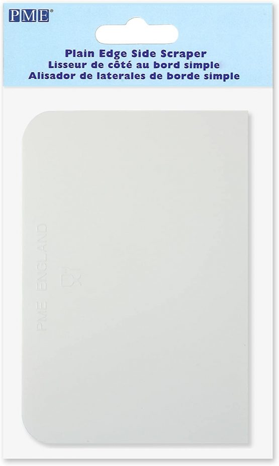 PME PS40 Plain Side Plastic Scraper 5.3 x 3.7-inches, White - Image 2
