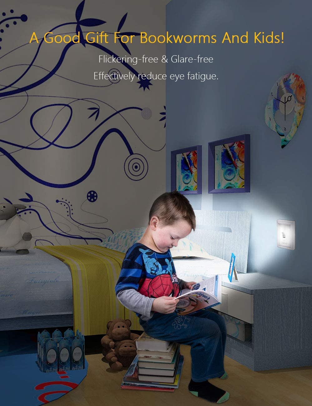 Dream Master Tap Light Push Lights Mini Night Touch Light LED Puck Lights Under Cabinet Lighting Battery Operated Powered DIY Stick On Lights Wireless Closet Counter Kitchen (YL-9QVJ-CNVW) - Image 3