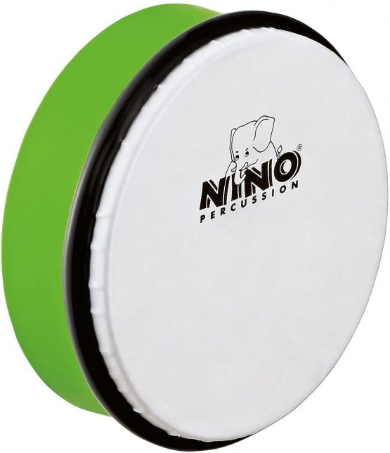 Nino Percussion NINO4GG ABS Hand Drum 15.2 cm 6 Inches Grass-Green