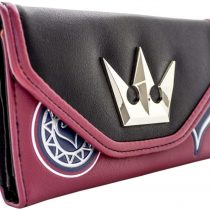 Kingdom Hearts Silver Crown Red Coin & Card Clutch Purse