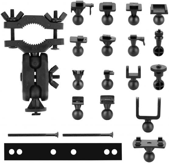 Dash Cam Mirror Mount Kit With 10+ Different Joints Compatible with APEMAN, Vantrue N2 Pro, YI, YI Nightscape, Byakov, SuperEye, Jeemak, OKEEY, Crosstour, Peztio Etc Dash Cam - Image 3