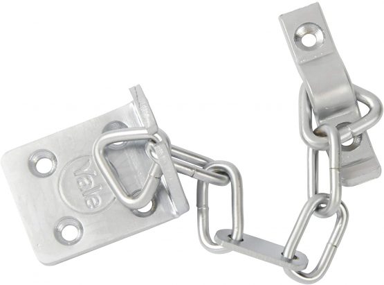 Yale V-WS6-CH TS003 Door Chain, 13.5 Centimeter (5.25 inches) Chain Length, Polished Chrome Finish, High Security, Visi Packed, Suitable for Wooden Doors - Image 2